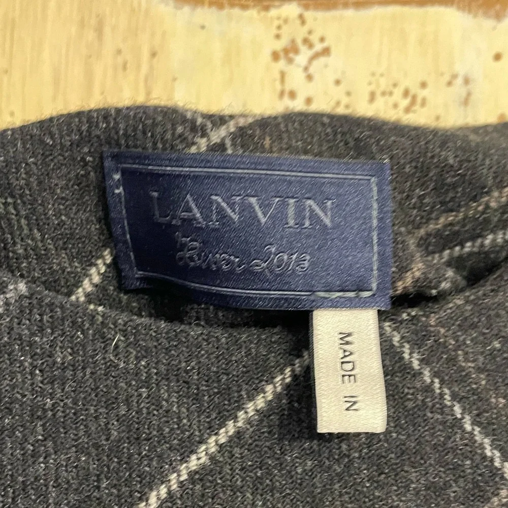 LANVIN RIVER 2013 wool dress - as seen on the runway - Picture 3 of 5